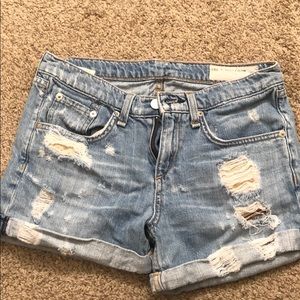 Rag and Bone jean shorts